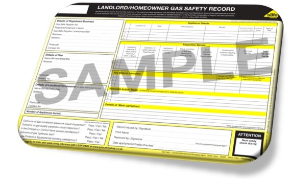 Landlords Gas safety Certificates